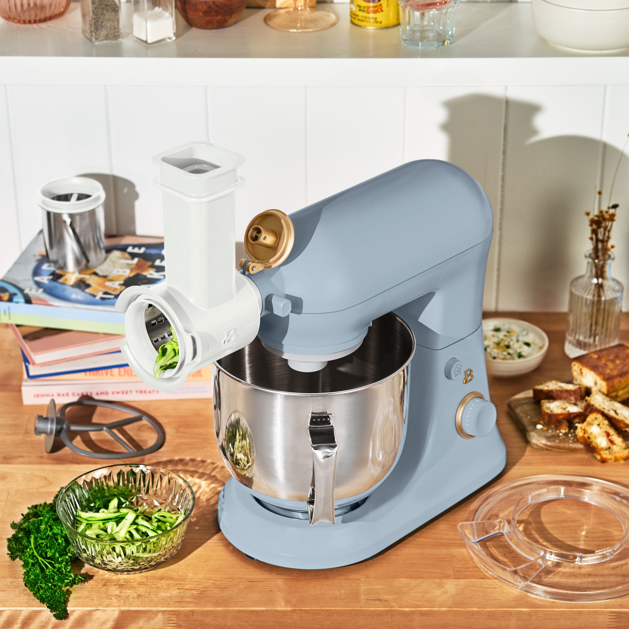 6qt Tilt-Head Stand Mixer with Attachments - Image 15