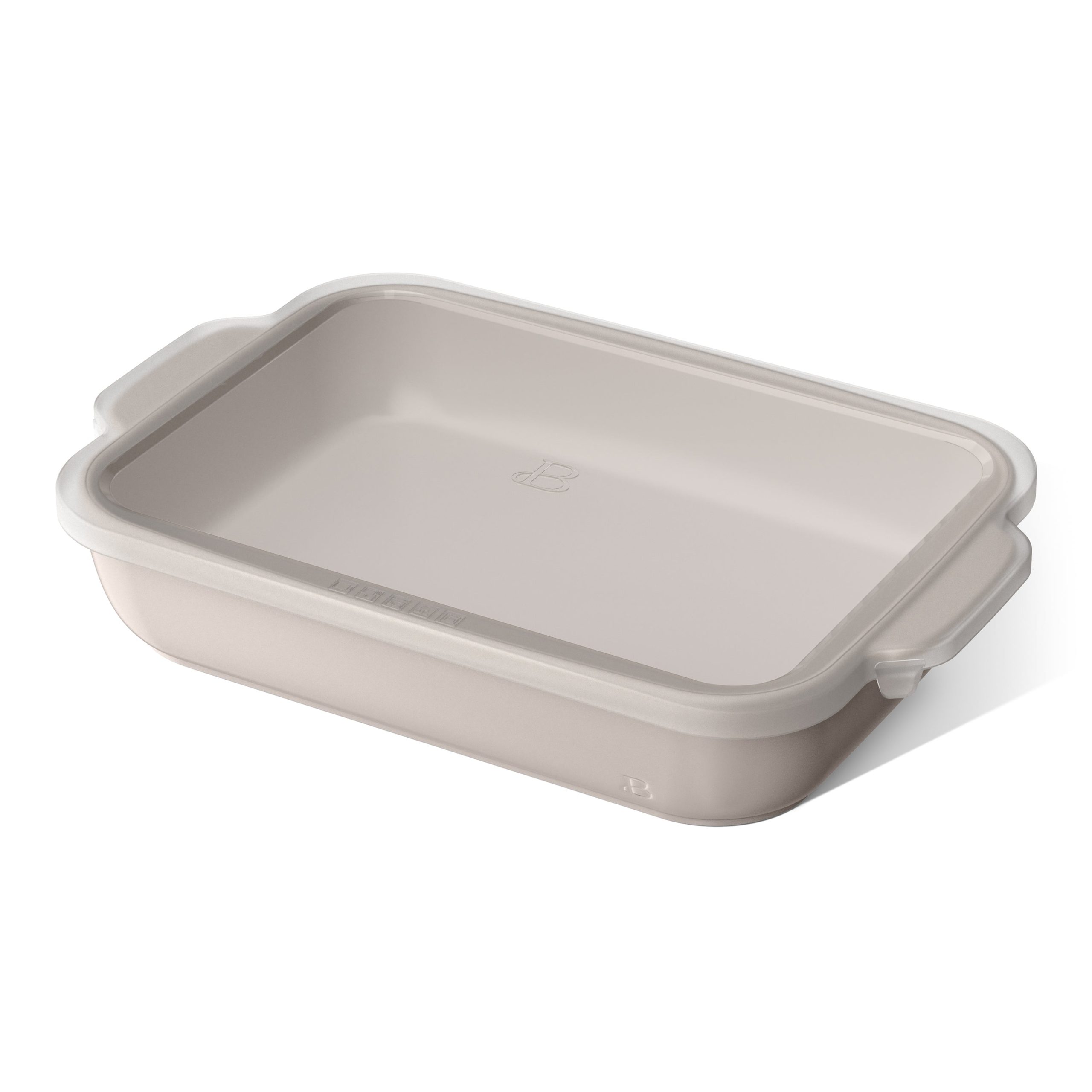 9x 13 Stoneware Baker with Plastic Lid - Image 3