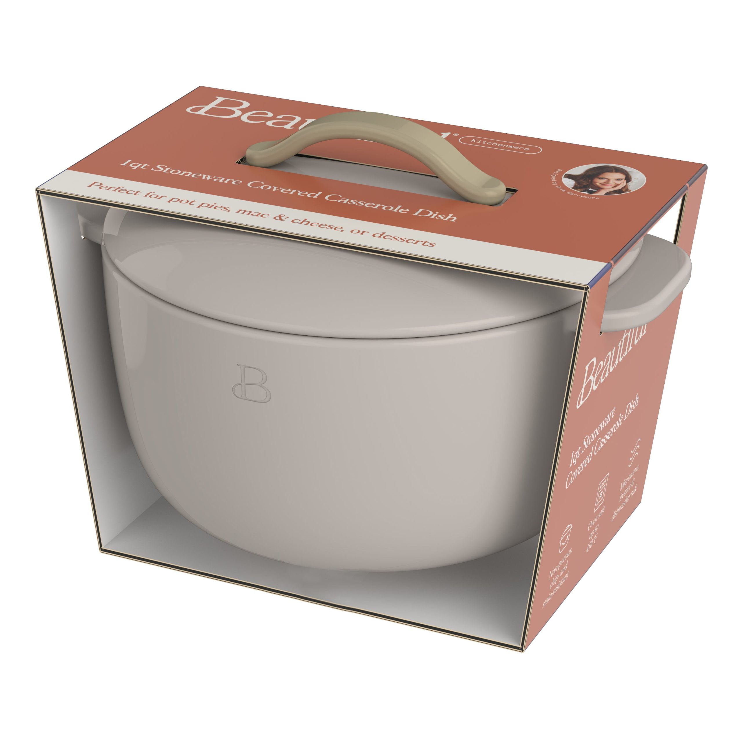 1qt Covered Casserole - Image 9