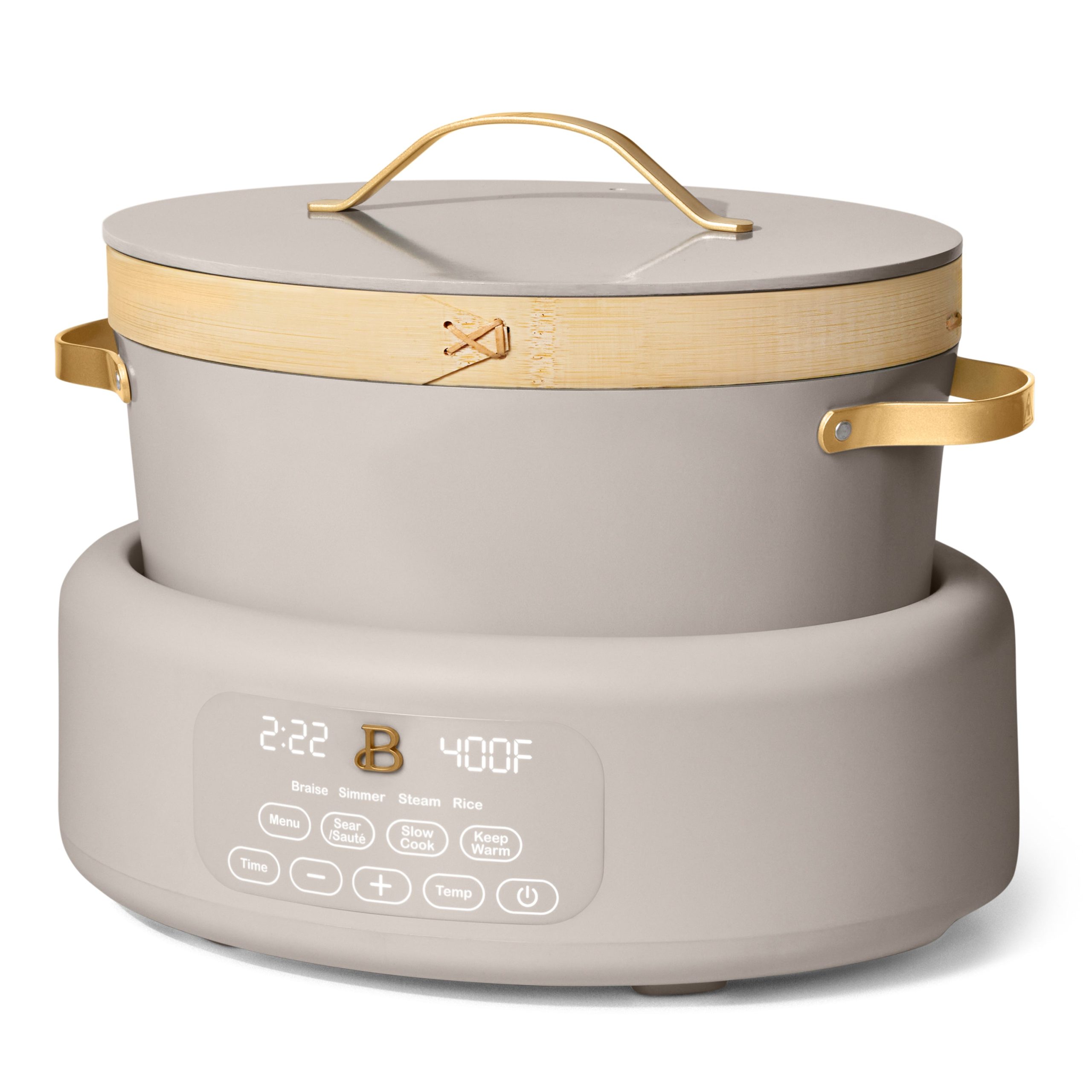 Beautiful 8.0 QT 10-in-1 Prog Multi-cooker w/ Bamboo Steamer - Image 17