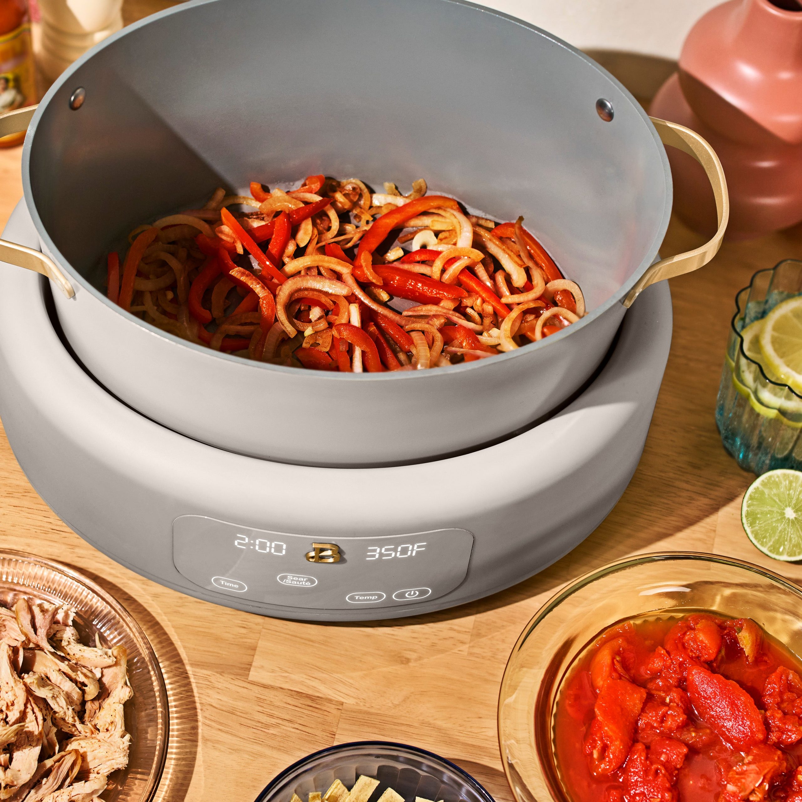 Beautiful 8.0 QT 10-in-1 Prog Multi-cooker w/ Bamboo Steamer - Image 26