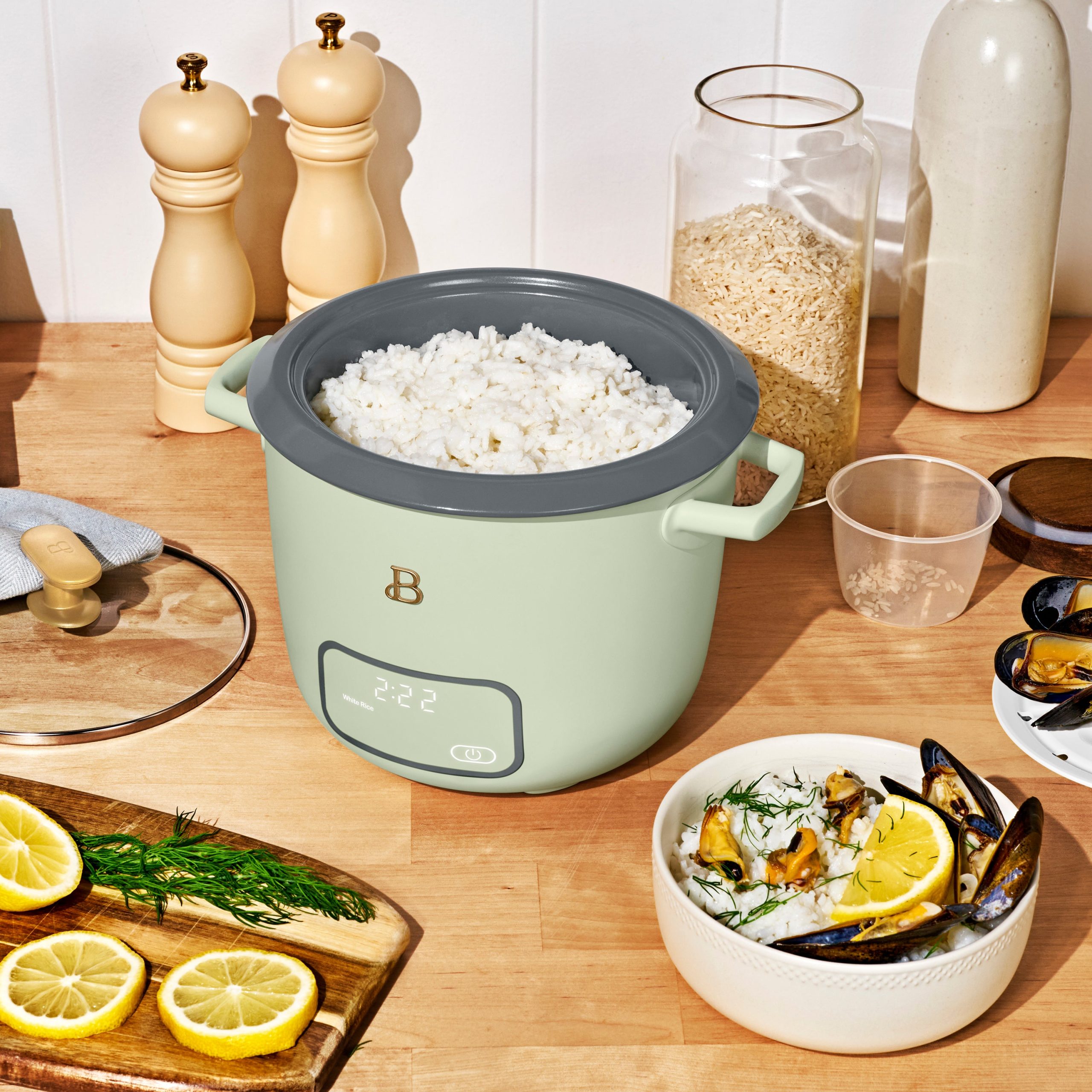 6-Cup Digital Rice Cooker with Glass Lid - Image 26
