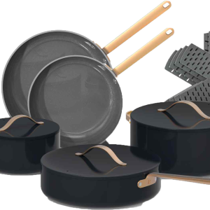 12pc Ceramic Non-Stick Cookware Set