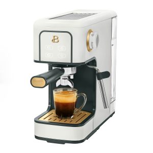 Slim Espresso Maker with 20-Bar Pressure
