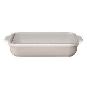 9x 13 Stoneware Baker with Plastic Lid