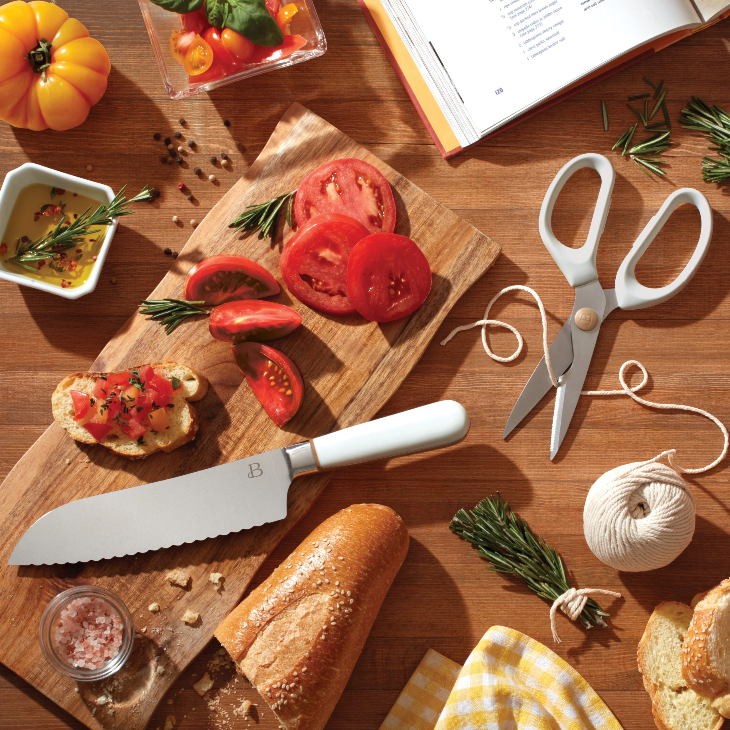7-inch Forged Signature Serrated Santoku Knife - Image 4