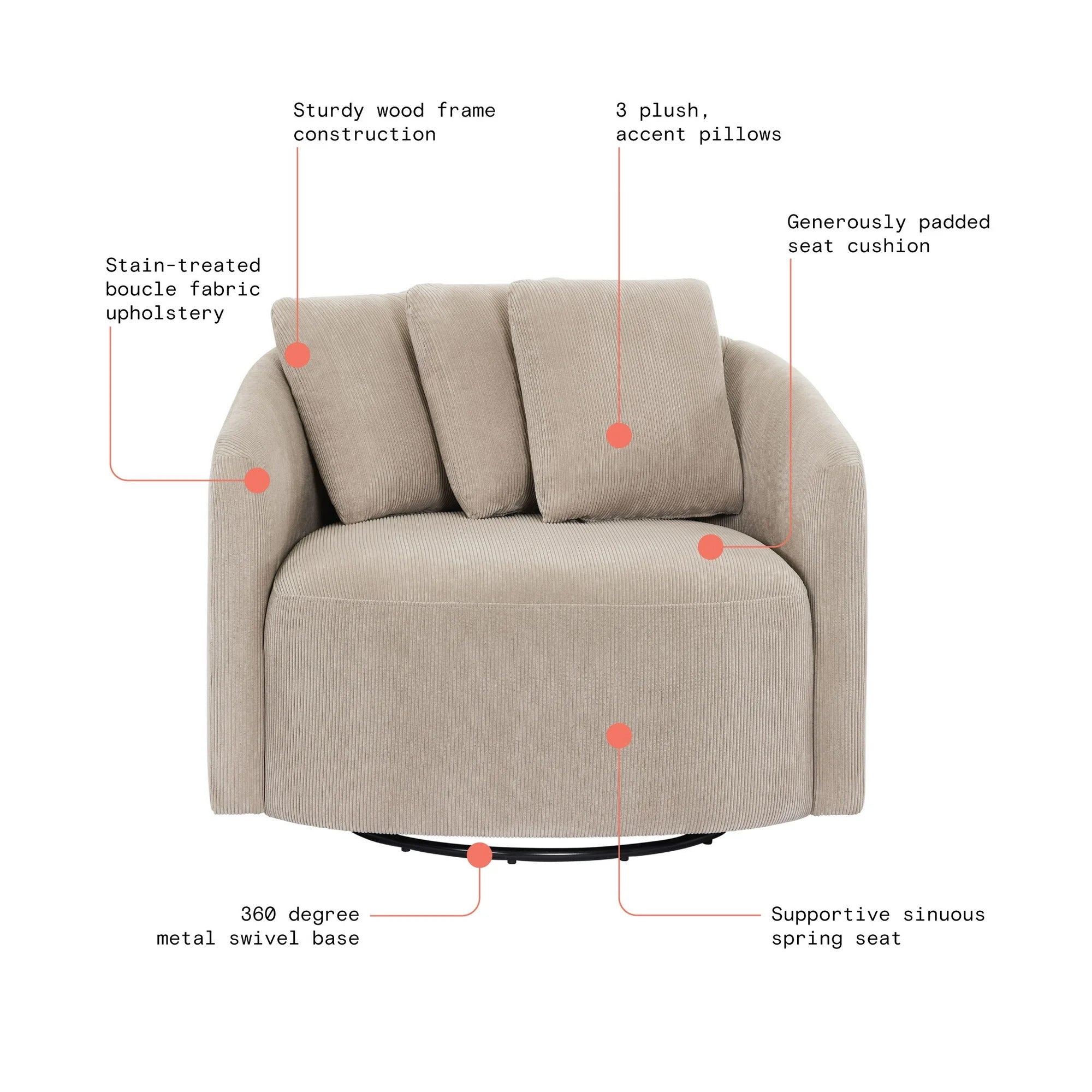 The Drew Chair by Beautiful - Image 21